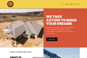 Construction Photo | Axtion Builders Website