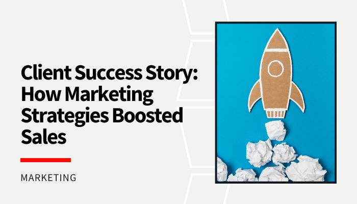 Read more about the article Client Success Story: How Marketing Strategies Boosted Sales